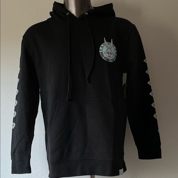 Diamond Supply Co. Other - 𝅺DIAMOND Supply Co Men’s Looney Tunes Bugs Bunny Hoodie NWT Black Size Medium.